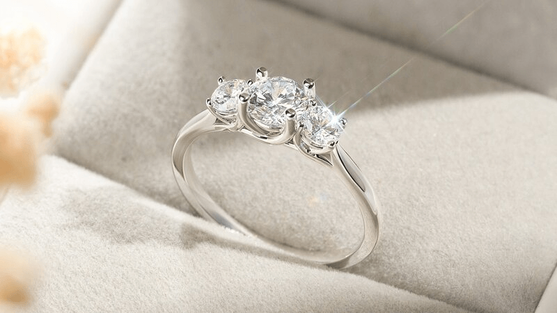 Three Stones, Three Stories: Diamond Ring Settings Secrets