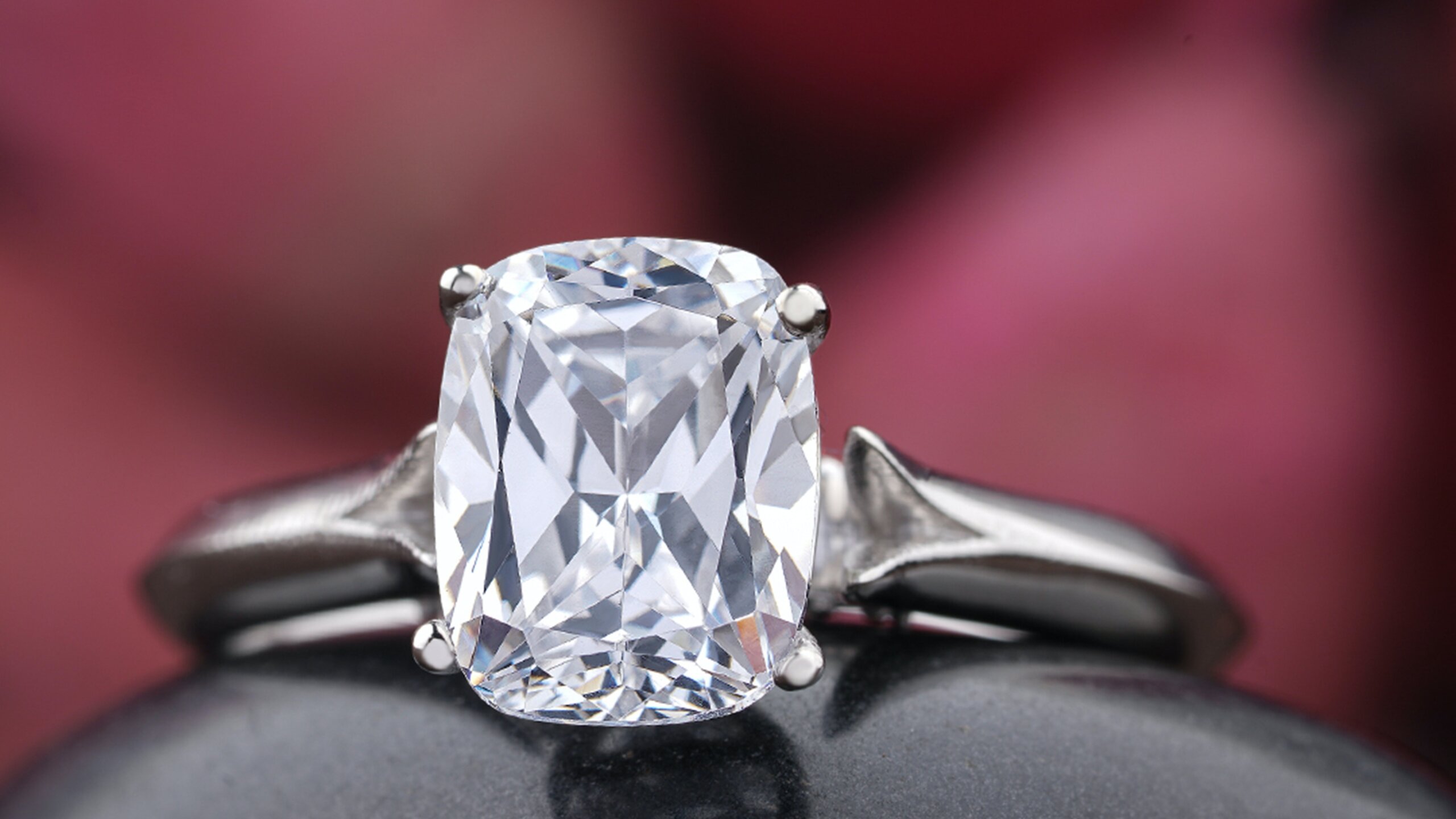 3 carat cushion cut engagement ring - How Much is a Diamond Worth