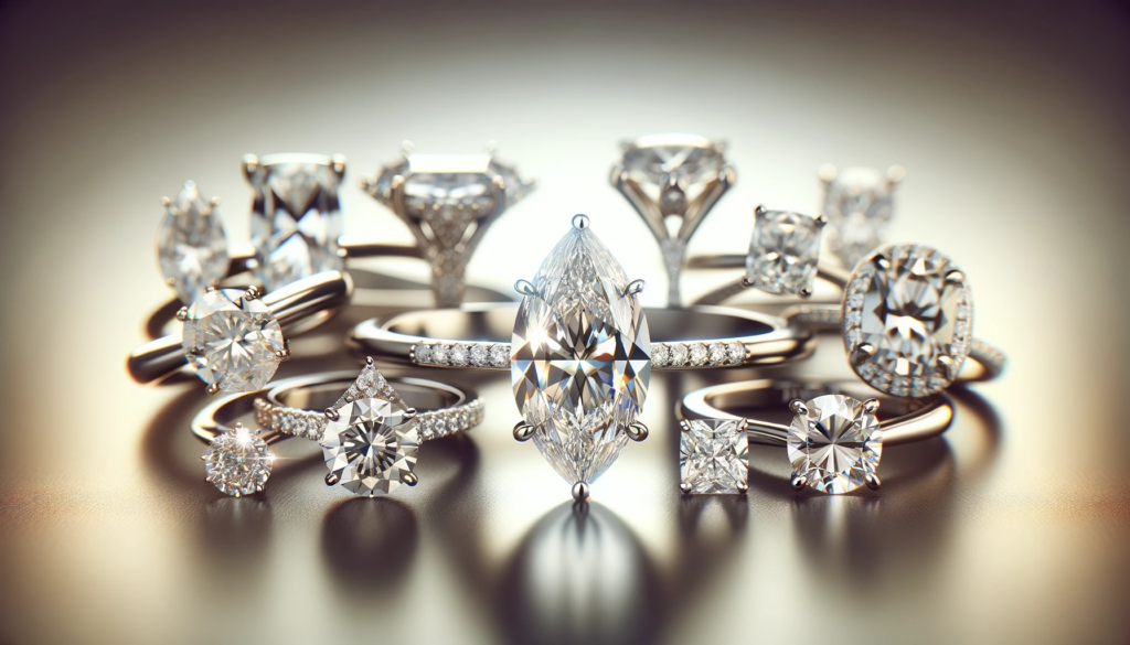 Solitaire Diamond Engagement ring Settings