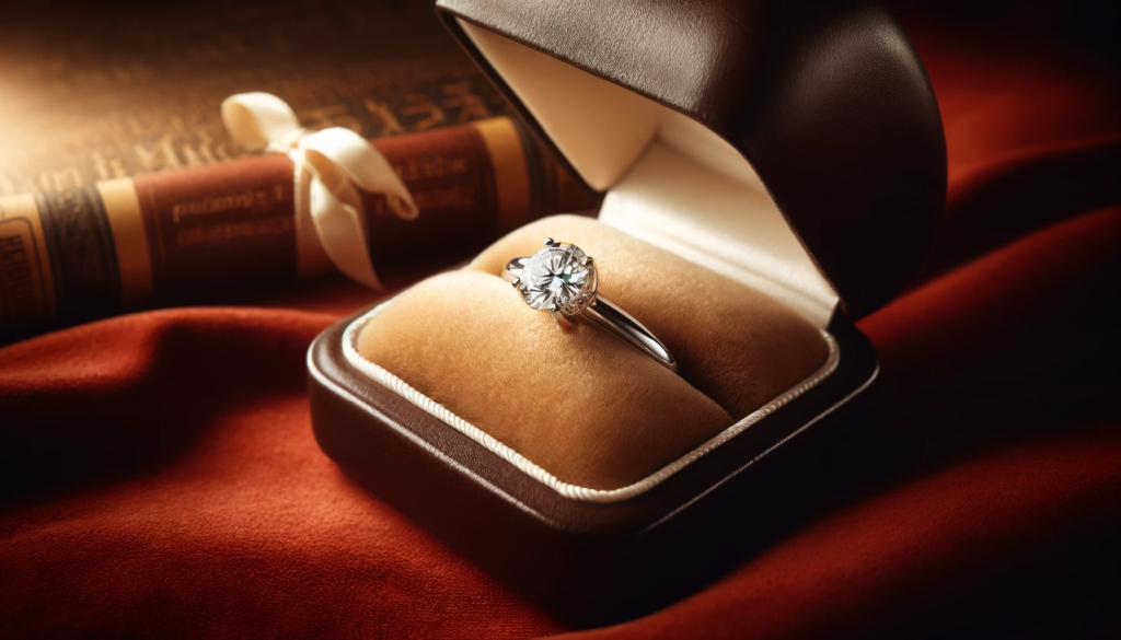 single engagement ring priced under $2000,