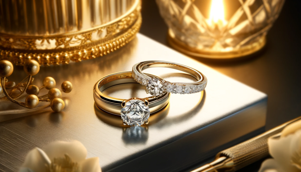 14K Gold Engagement Rings