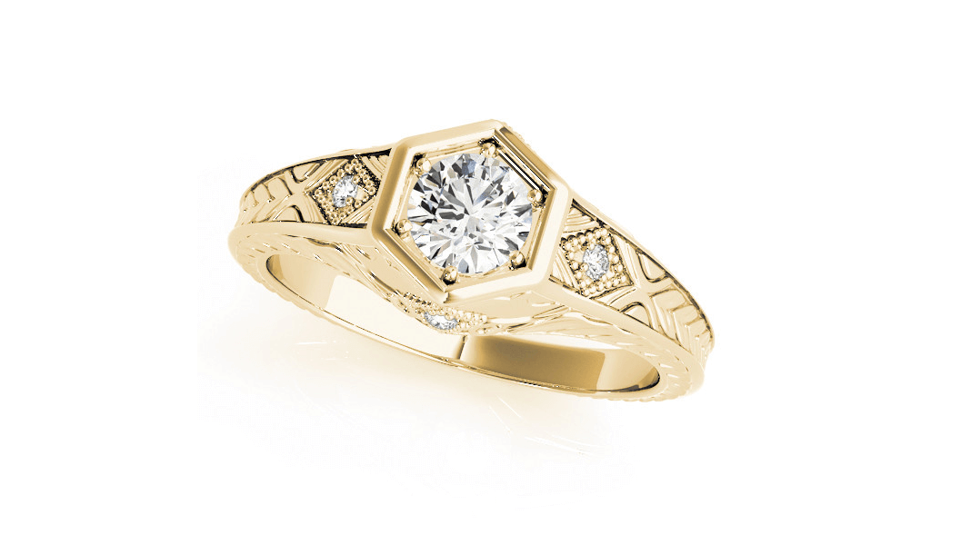 Dazzle with Hexagon Engagement Rings for Proposals